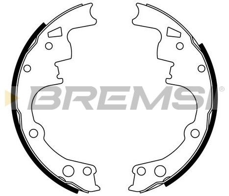 BREMSI Bremžu loku komplekts GF4514