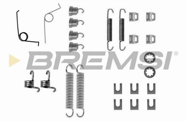 BREMSI Комплектующие, тормозная колодка SK0545