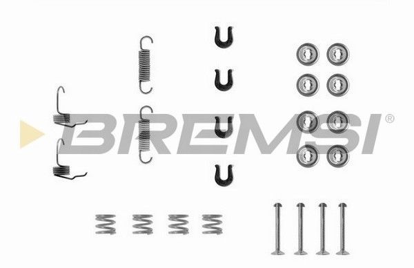 BREMSI Комплектующие, тормозная колодка SK0655