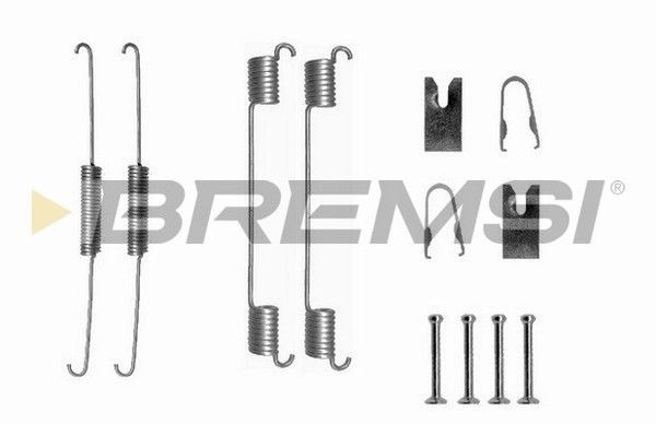 BREMSI Комплектующие, тормозная колодка SK0781