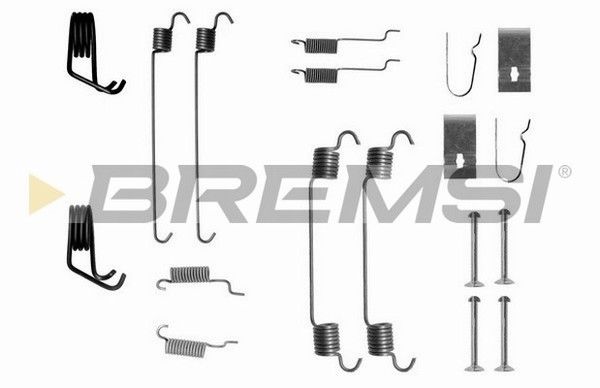 BREMSI Комплектующие, тормозная колодка SK0799