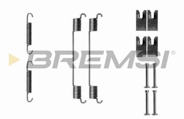 BREMSI Комплектующие, тормозная колодка SK0814
