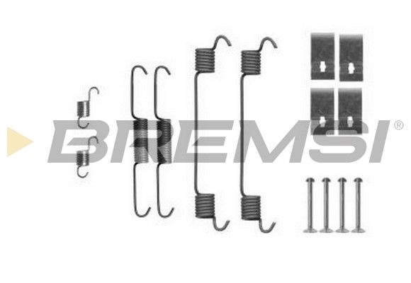 BREMSI Комплектующие, тормозная колодка SK0860