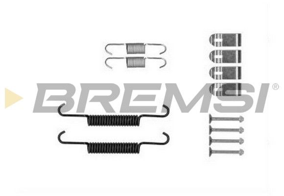 BREMSI Комплектующие, тормозная колодка SK0881