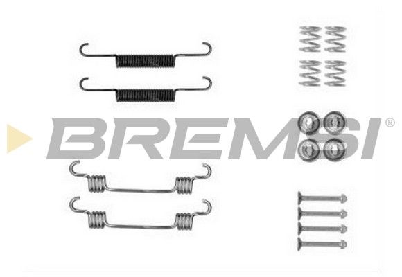 BREMSI Комплектующие, тормозная колодка SK0887