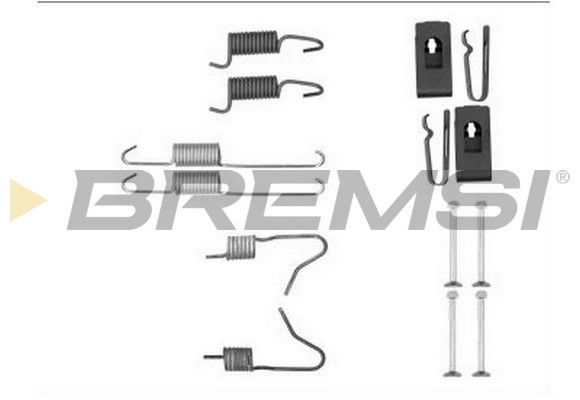 BREMSI Комплектующие, тормозная колодка SK0898