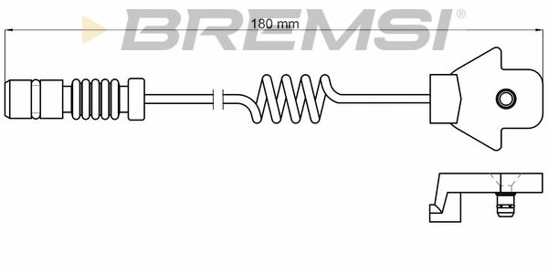 BREMSI Indikators, Bremžu uzliku nodilums WI0507