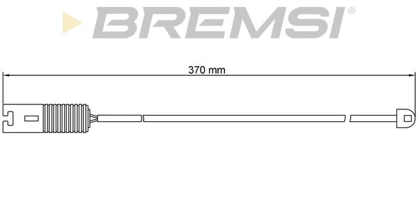 BREMSI Indikators, Bremžu uzliku nodilums WI0528