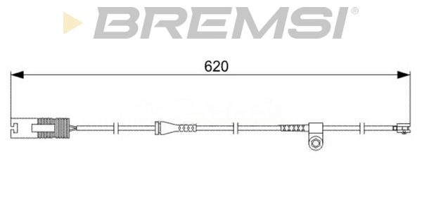 BREMSI Indikators, Bremžu uzliku nodilums WI0531