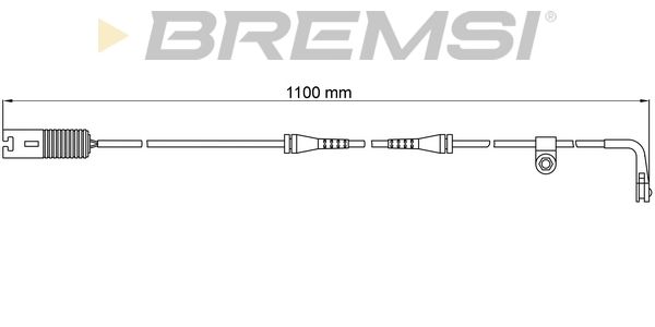 BREMSI Indikators, Bremžu uzliku nodilums WI0578