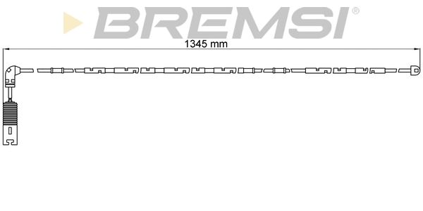 BREMSI Indikators, Bremžu uzliku nodilums WI0582