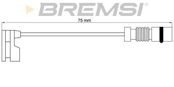 BREMSI Indikators, Bremžu uzliku nodilums WI0598
