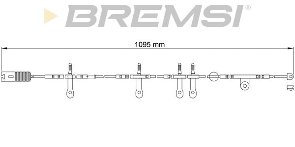 BREMSI Indikators, Bremžu uzliku nodilums WI0607