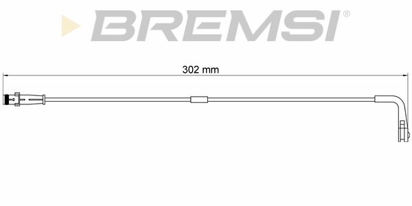 BREMSI Indikators, Bremžu uzliku nodilums WI0626