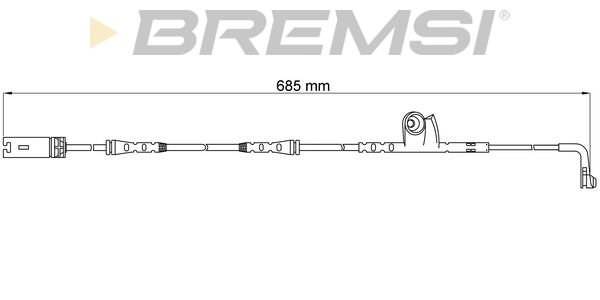 BREMSI Indikators, Bremžu uzliku nodilums WI0637