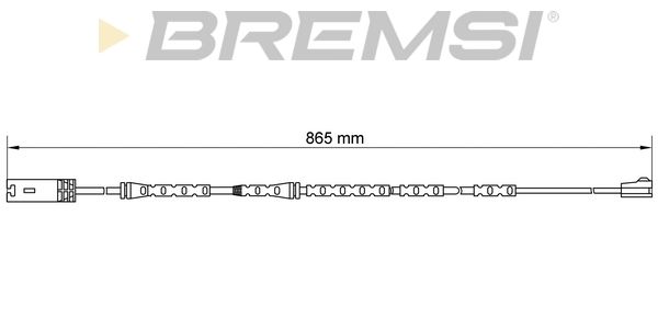 BREMSI Indikators, Bremžu uzliku nodilums WI0675