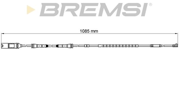 BREMSI Indikators, Bremžu uzliku nodilums WI0677