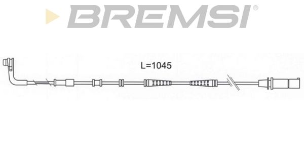 BREMSI Indikators, Bremžu uzliku nodilums WI0683
