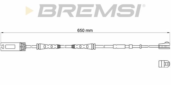 BREMSI Indikators, Bremžu uzliku nodilums WI0689