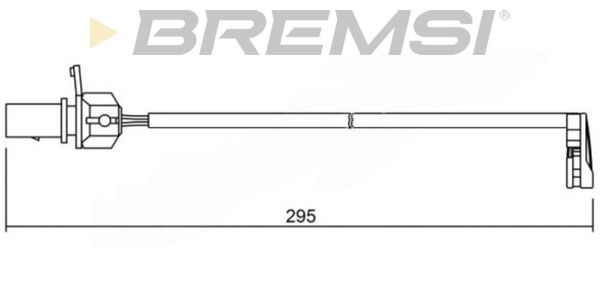 BREMSI Indikators, Bremžu uzliku nodilums WI0723