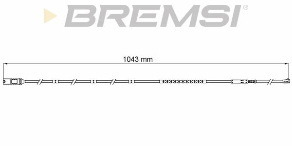 BREMSI Indikators, Bremžu uzliku nodilums WI0752