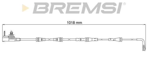 BREMSI Indikators, Bremžu uzliku nodilums WI0957