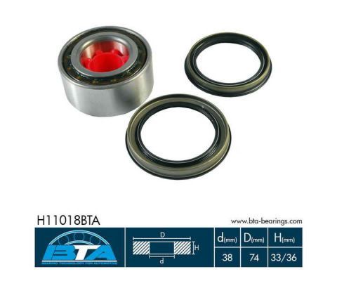 BTA Комплект подшипника ступицы колеса H11018BTA