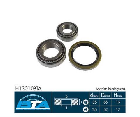 BTA Комплект подшипника ступицы колеса H13010BTA