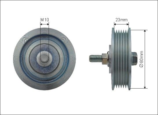 CAFFARO Parazīt-/Vadrullītis, Ķīļrievu siksna 500407