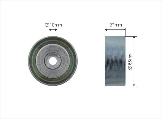 CAFFARO Spriegotājrullītis, Ķīļrievu siksna 500447