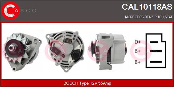 CASCO Ģenerators CAL10118AS