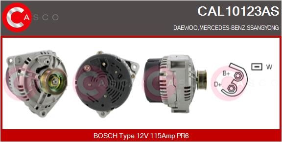CASCO Ģenerators CAL10123AS