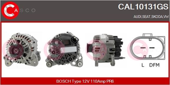 CASCO Ģenerators CAL10131GS