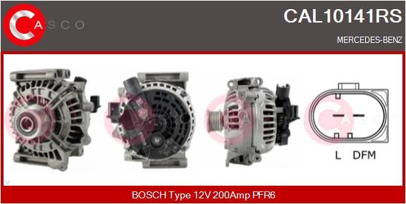 CASCO Ģenerators CAL10141RS