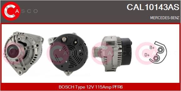 CASCO Ģenerators CAL10143AS