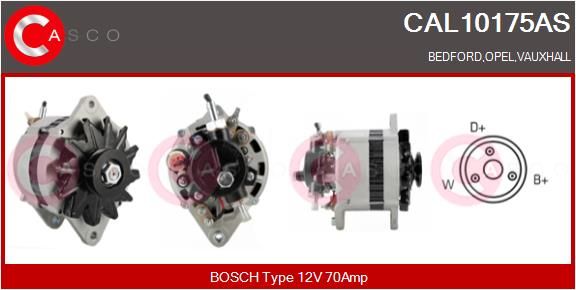 CASCO Ģenerators CAL10175AS