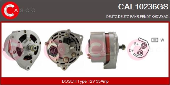 CASCO Ģenerators CAL10236GS