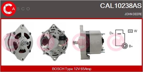 CASCO Ģenerators CAL10238AS