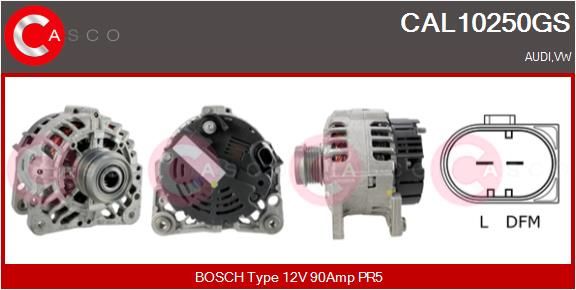 CASCO Ģenerators CAL10250GS