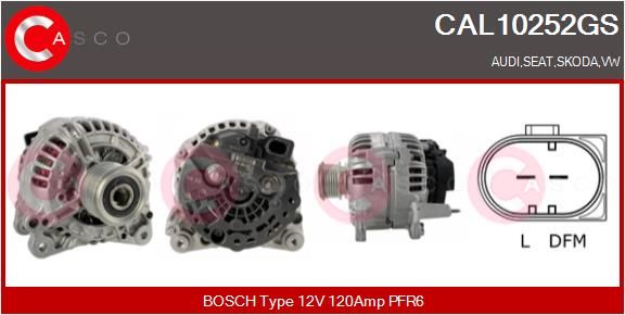 CASCO Ģenerators CAL10252GS