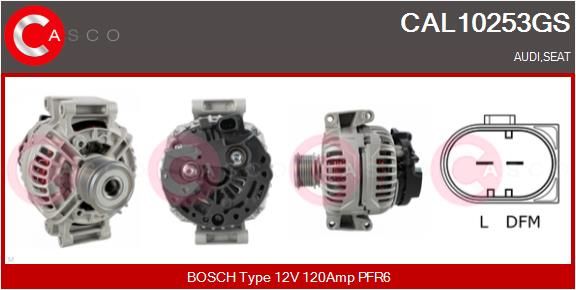 CASCO Ģenerators CAL10253GS