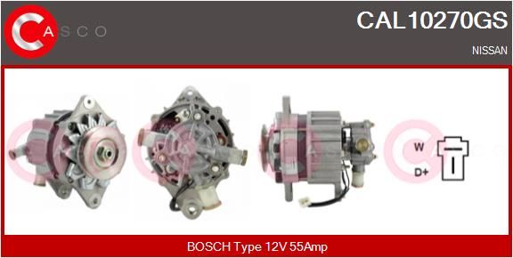 CASCO Ģenerators CAL10270GS