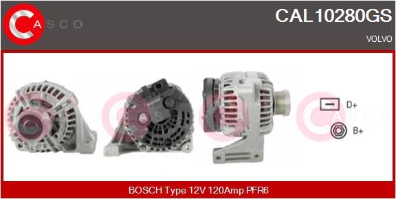 CASCO Ģenerators CAL10280GS