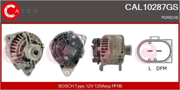 CASCO Ģenerators CAL10287GS
