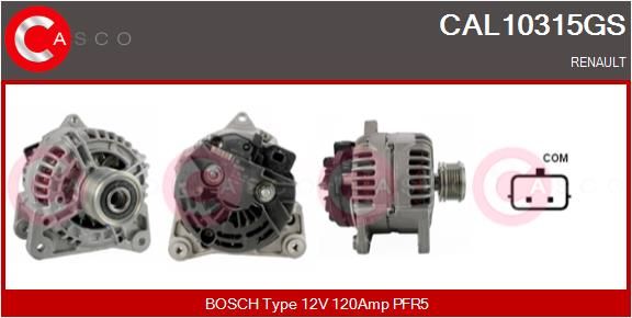 CASCO Ģenerators CAL10315GS