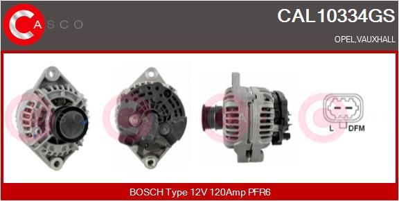 CASCO Ģenerators CAL10334GS