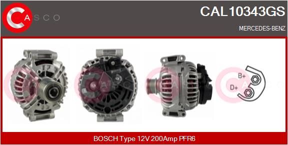 CASCO Ģenerators CAL10343GS