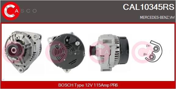 CASCO Ģenerators CAL10345RS