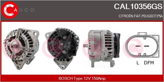 CASCO Ģenerators CAL10356GS