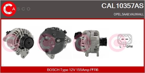 CASCO Ģenerators CAL10357AS